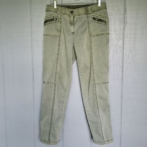 Chico's Olive Green Women's Pants. Size 00 (XS)